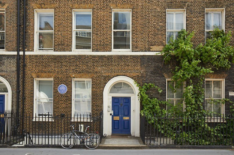 Birkbeck's buildings on Gower street