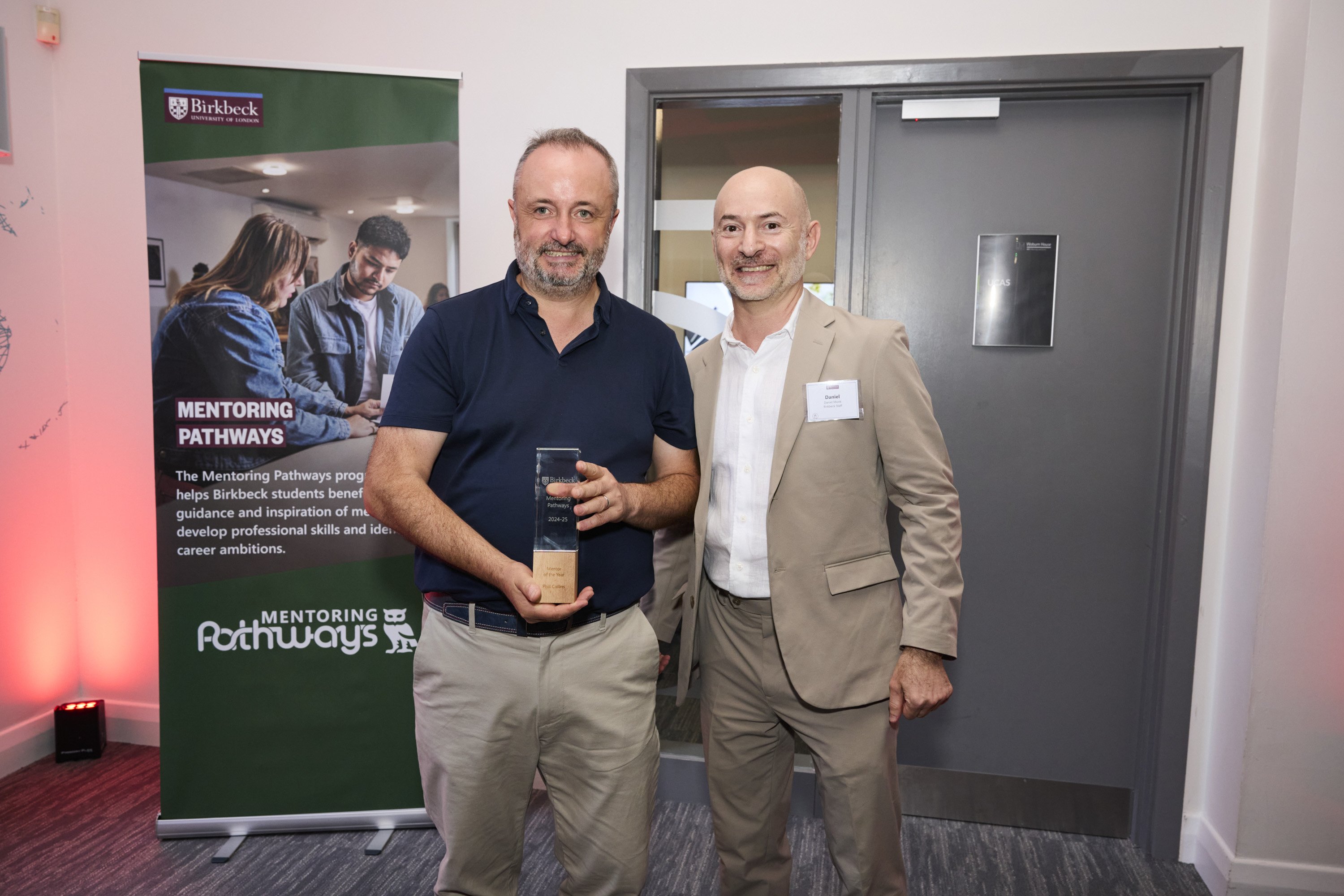 Phill Collins, Mentor of the Year 2024/25